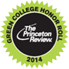 The Princeton Review Green College Honor Roll 2014
