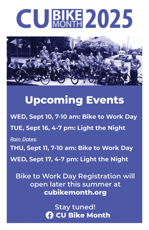 2025 C-U Bike Month Poster