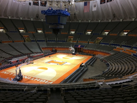 State Farm Center as the location for Zero Waste Gameday Challenge