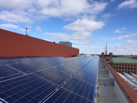 ECE rooftop solar panels