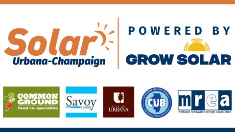 Solar Urbana - Champaign Logo Cluster
