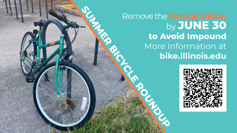 Digital signage for the Summer bicycle roundup