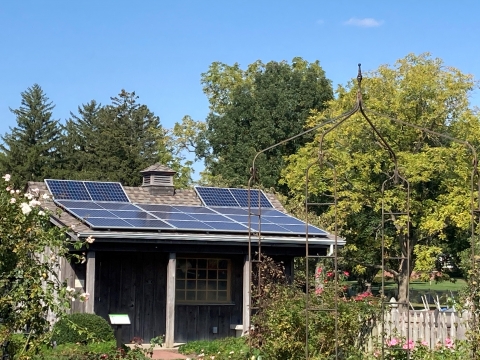 solar power garden