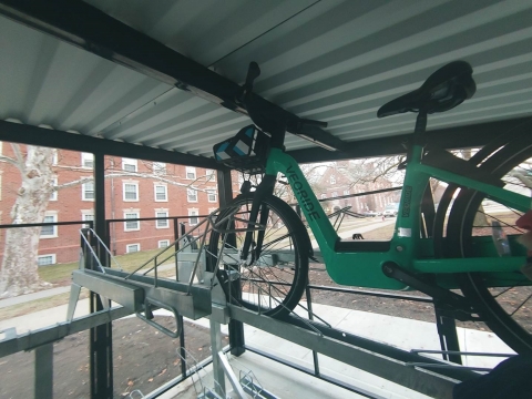 Bike racks upper deck height issue - conflicting info