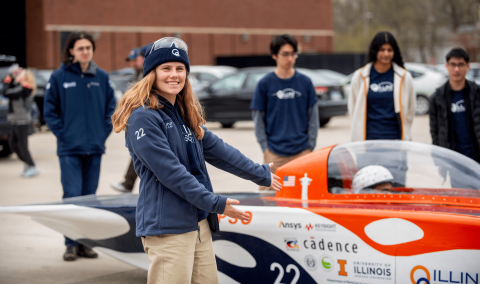Illini Solar Car - 4th Generation Solar-Electric Vehicle Image