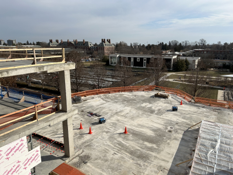 Spring 2023 Wymer Hall Geothermal Image