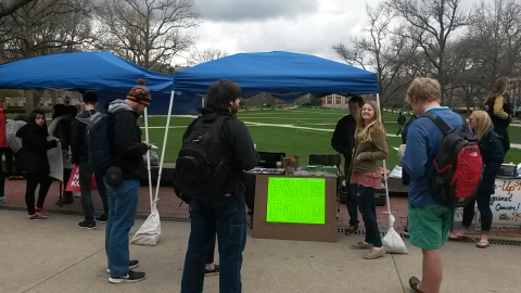 Dietary Leafleting On Campus (General) Image