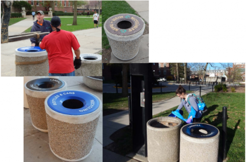 Spring 2015 Recycling on the Quad Image