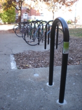 bike parking at Freer Hall bike parking at Freer Hall